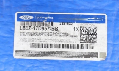 NEW OEM Ford Front Bumper Lower Valance LB5Z-17D957-BB Ford