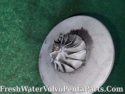 Volvo Penta k26 Turbo bearing housing turbine rotor & compressor wheel. 40 serie - Picture 4 of 12