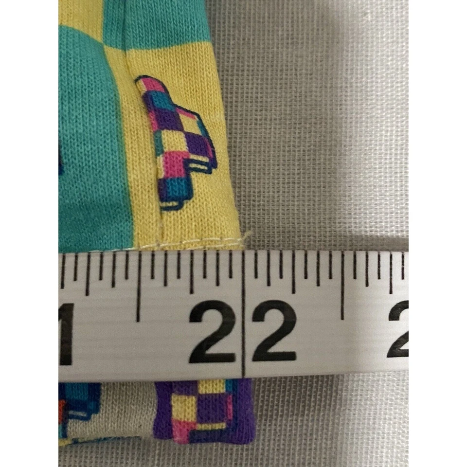 Camiseta Rosa+ Delfín Verde Púrpura Estampado Geométrico Talla Mediana Foto 4 de 4