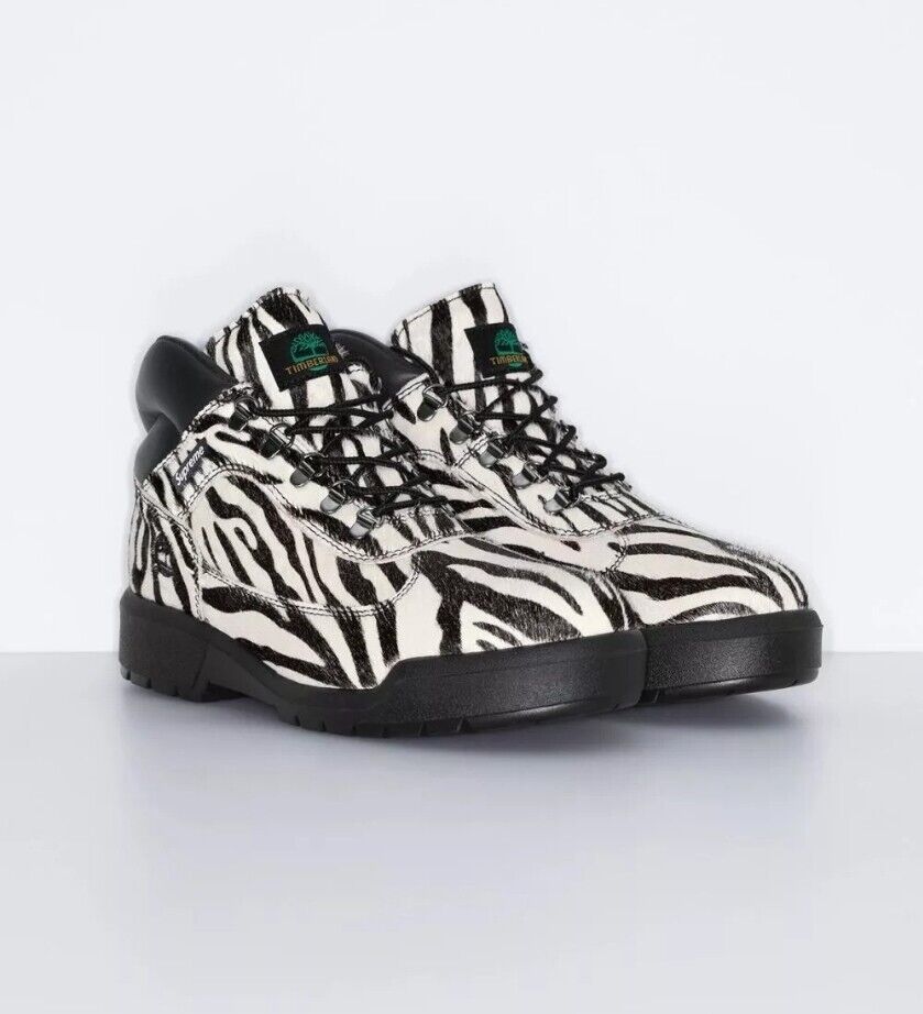 Supreme × Timberland Field Boot Zebra 24FW Week 13 Men's Supreme × Timberland Field Boot Zebra 24FW Week 13 Men's