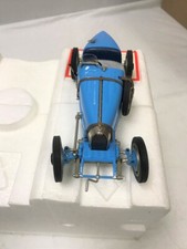Franklin Mint 1924 Bugatti Type 35 Race Car 1:24 Scale Turquoise RARE!!