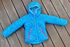 OBERMEYER Girls Preschool I-Grow Winter Jacket Size 4 Lovey Jacket Turquoise
