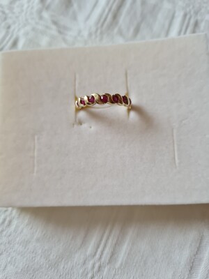 Rubin Ring 585 Gelbgold QVC