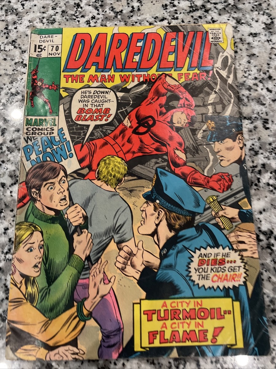 Daredevil Nov 70 1970 Marvel Comics | eBay