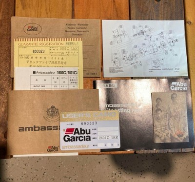 Abu Garcia Ambassadeur 2601 C IAR Reel Ship From Japan | eBay