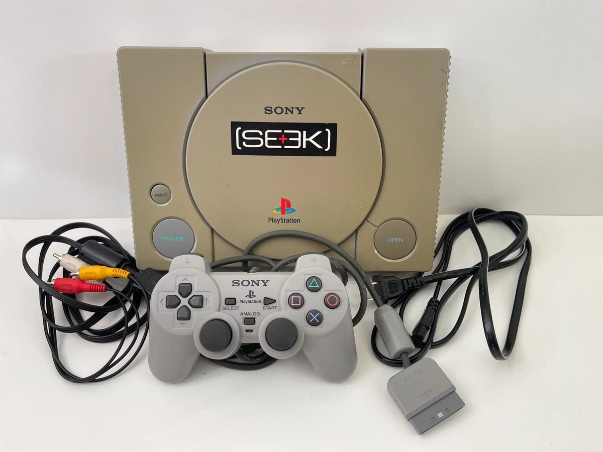 Sony PlayStation 1 Video Game Console PS1 Tested Working Controller Cables