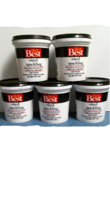 Doit Best 788829, Vinyl Spackling, 1 Pint, Lot of 5, FREE SHIPPING