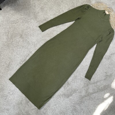 Who What Wear Puff Longsleeve Knit Sweater Midi Dress in Winter Moss Green S | eBay Who What Wear Puff Longsleeve Knit Sweater Midi Dress in Winter Moss Green S | eBay