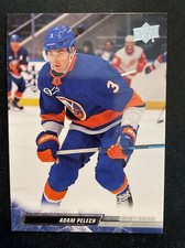 22-23 UD Series 1 Hockey French Variant Parallel 117 Adam Pelech