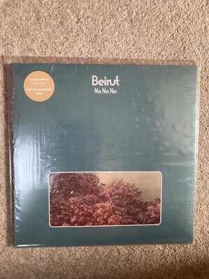 Beirut No No No LP Ltd Blue Super Rare Vinyl 1st Pressing Sealed