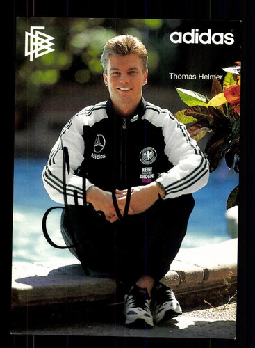 Carte Autographe Originale Thomas Helmer – DFB 1992 – Signée (occasion)