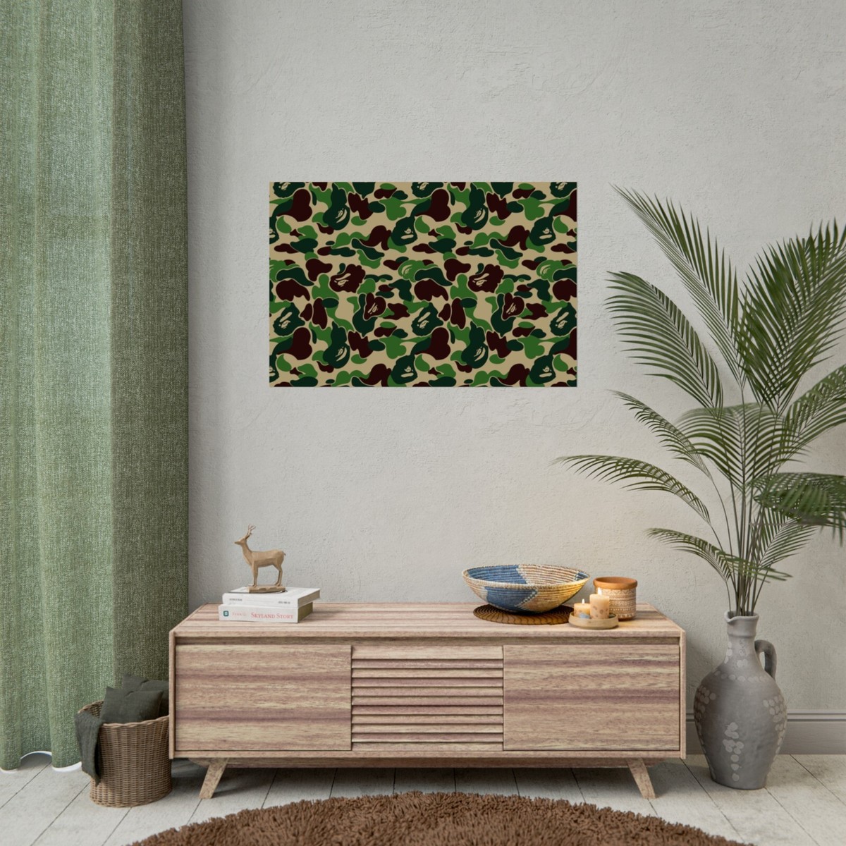 Gallery Poster: Bape Camo ABC 3-Pack Bathing Ape Streetwear