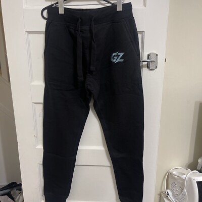 Guangzhou Charge Overwatch League Team Logo Jogger Pants Black M UK