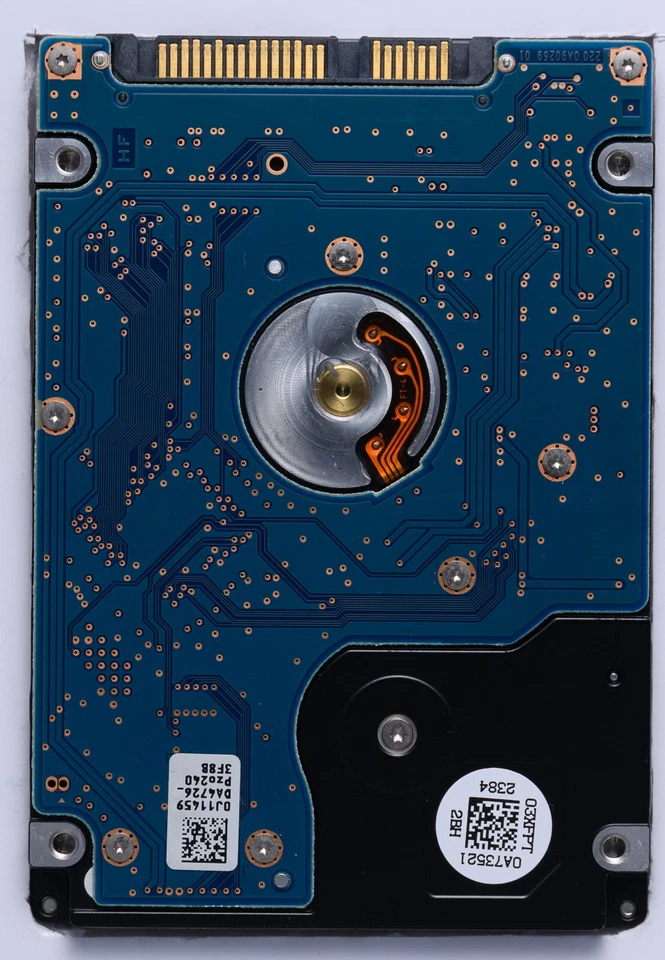 Hitachi 500GB SATA 2.5" Laptop HDD Model HTS547550A9E384 P/N 0J27701 - Image 2 of 2