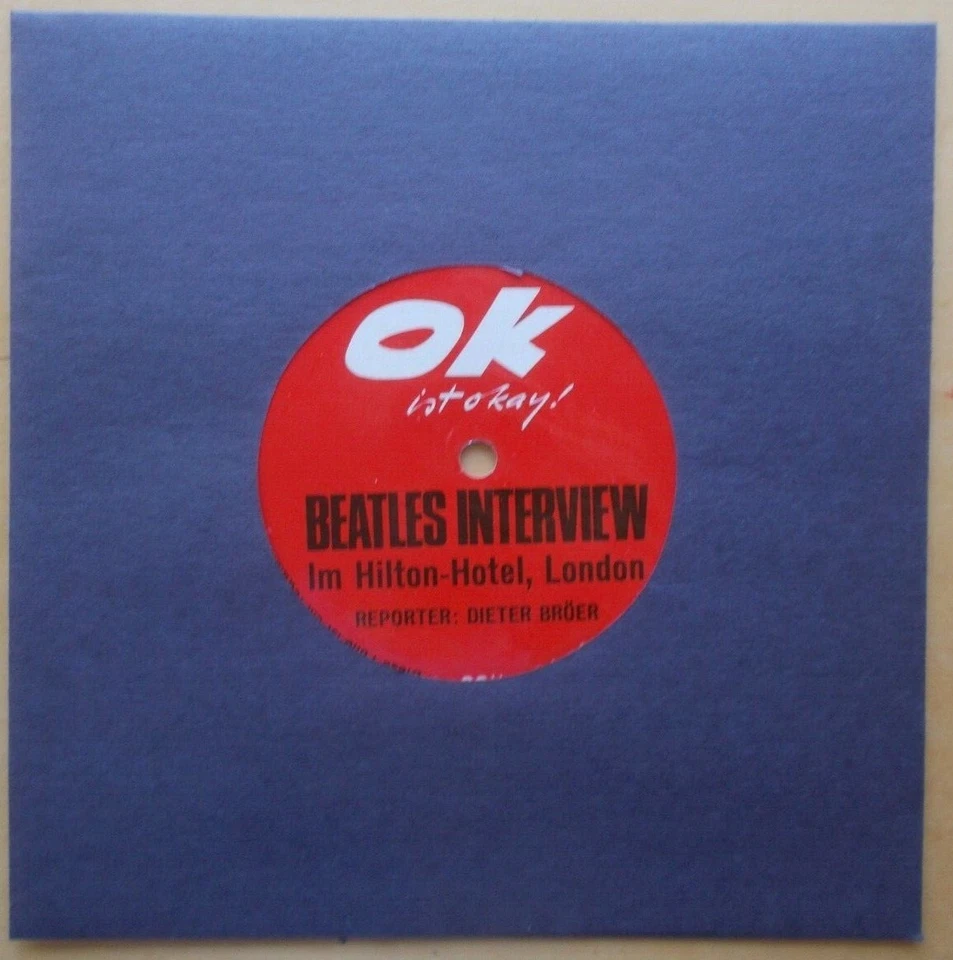 The BEATLES Beatles Interview★Im Hilton-Hotel★Flexi-disc - Bild 2 von 4