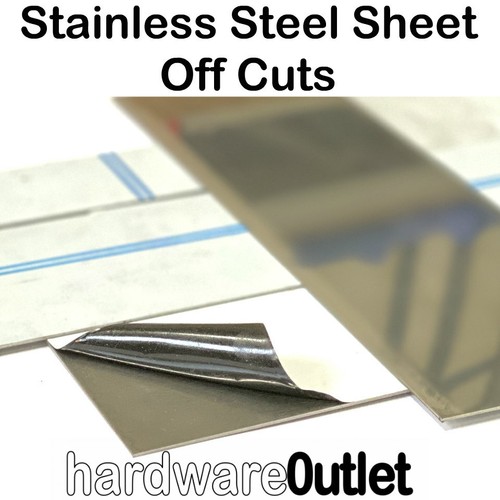 STAINLESS STEEL OFFCUTS Offcuts Sheet Metal Plate Guillotine Cut eBay