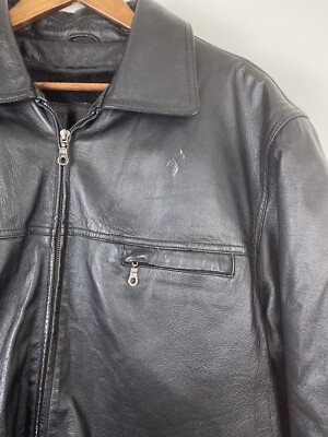 north ridge leather jacket