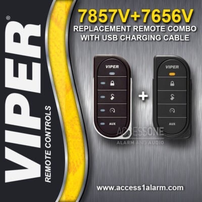 Viper 7857V And 7656V Remote Package For Viper 3606V - Remotes ONLY With USB CBL