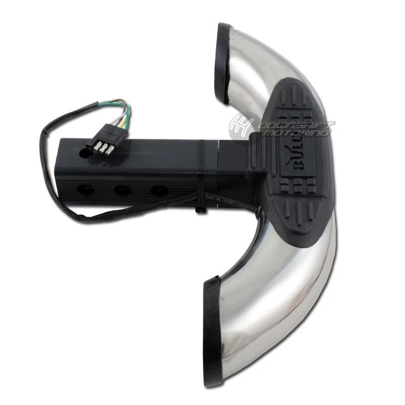 BULLY LED 3RD BRAKE LIGHTS 1.25" & 2" HITCH TOW TRAILER RECEIVER BACK STEP BAR - Image 4 of 4