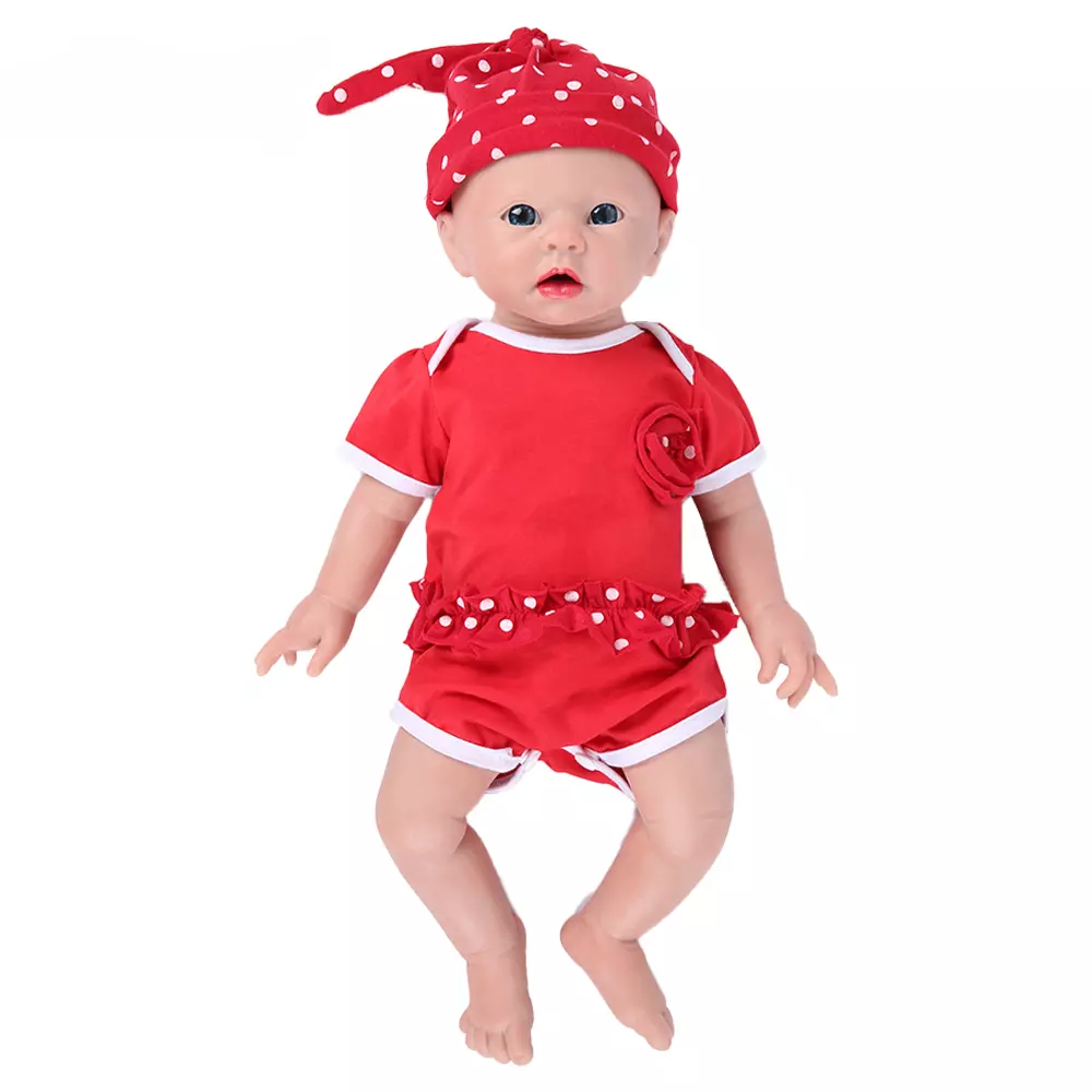 Girl Doll Cheap Real Reborn Silicone Babies Alive Doll Toy 22 Inch