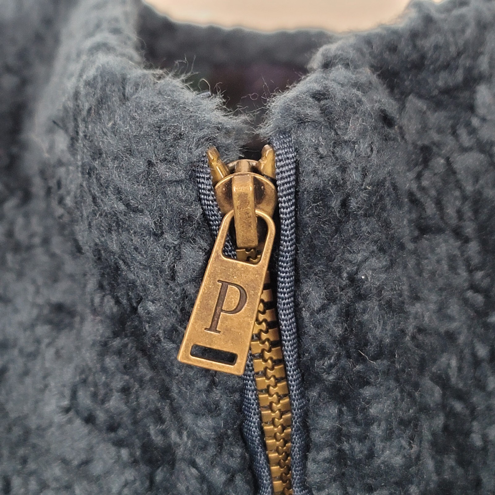 Pendleton Jacket Womens Small Midnight Blue Fleec… - image 4