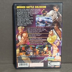 NeoGeo Neo Geo Battle Coliseum PlayStation 2 PS2 Game CIB