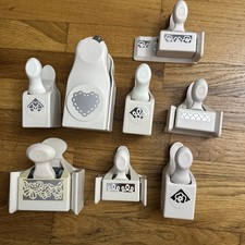 Martha Stewart Punches Hole Punch Lot Of 8 Heart Scrapbook Corners Borders