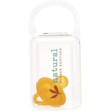 Natural Rubber Soothers Soother Large Rounded 6 mths 