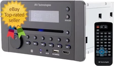 Wallmount RV Stereo with Bluetooth HDMI ARC 