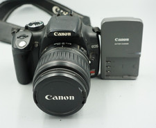 Canon EOS Rebel XT 8MP DSLR Camera w/ EF-S 18-55mm II Lens Battery Charger #941