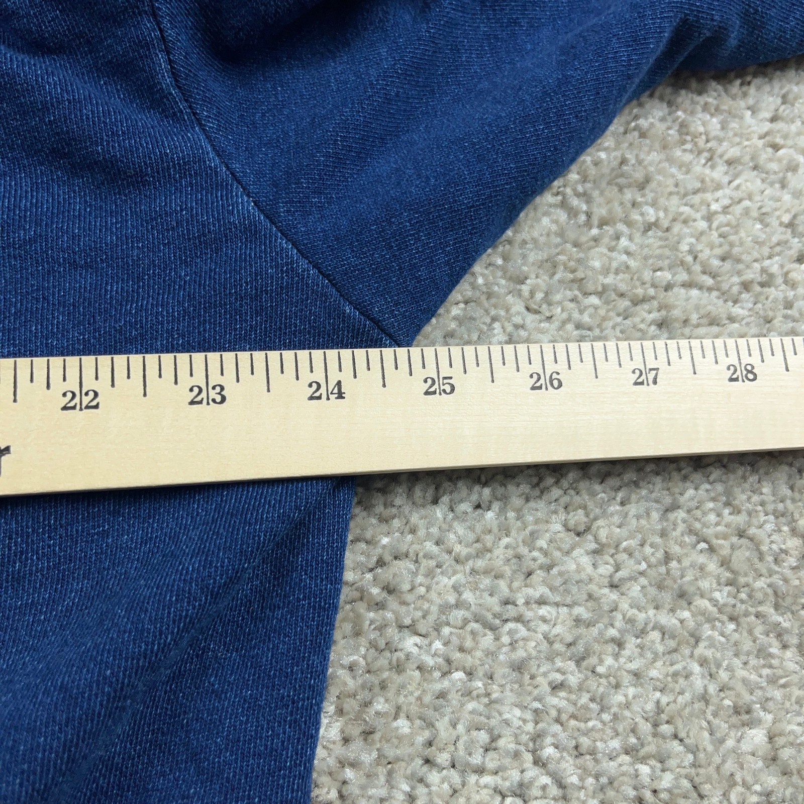 Dapper Dan Hoodie Mens Medium Blue Gap Pullover Dap Sweatshirt French Terry