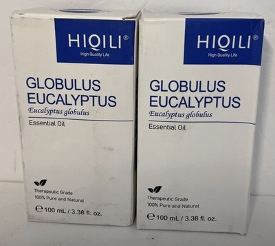 Hiqili-eucalyptus essential oil 100% Pure Natural 100ml 3.38oz- 2pack