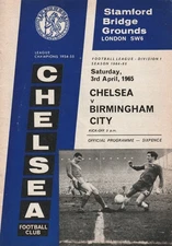 CHELSEA v BIRMINGHAM 1964/65 DIVISION 1