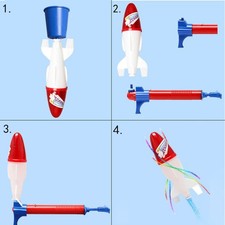 Rocket launcher outdoor water power rocket developing intelligent experiment toy