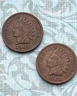 PRETTY LOT of 1901 (deep red/br) & 1903 (mocha) IH Pennies, both w/ "VG" details