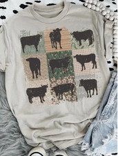 Patchwork Cow Tee