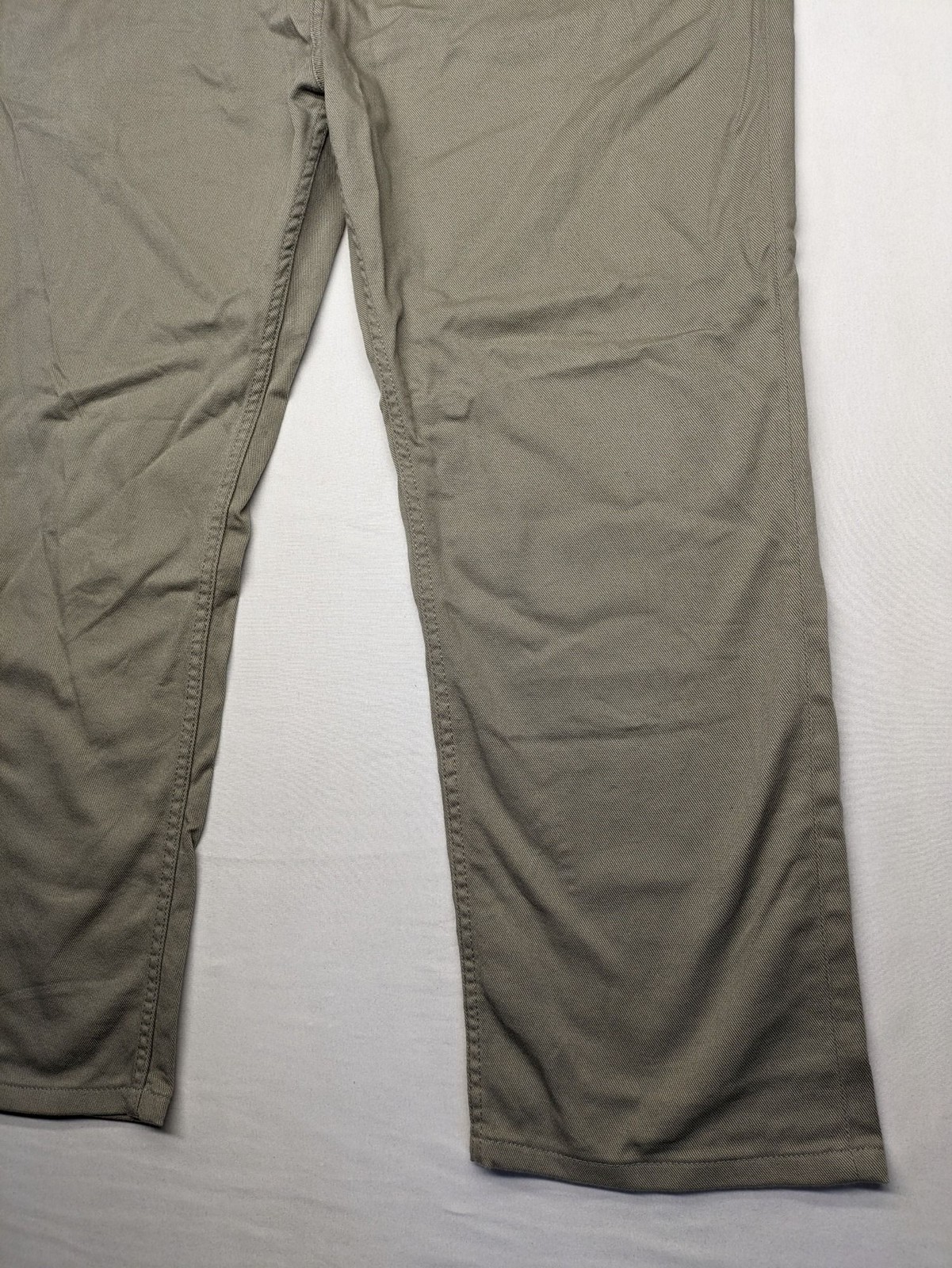 C&A Herren Chino Hose W38 L30 Regular Fit beige Baumwolle Stretch Freizeithose image 2