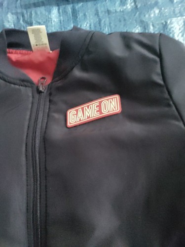 Everyday Fits Boys Size 7 Game On Zipper Jacket Gamer Video Games - Picture 3 of 5