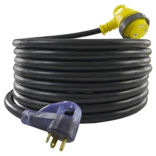 CONNTEK RP5358-050 POWER CORD, 30 Amp 50 ft RV, Black