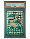 1996 Bandai Carddass Blastoise RC Rookie Green Prism #9 PSA 9 Mint Low Pop 🔥