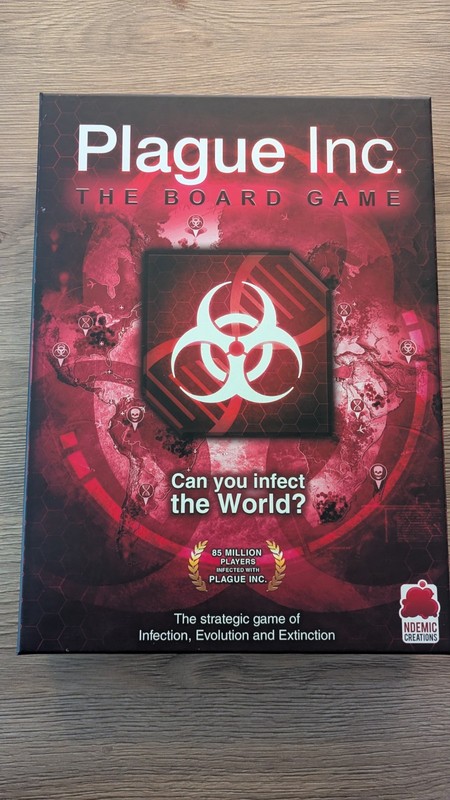 Plague Inc Board Game - New- Cards Still Sealed, Immaculate Condition Throughout