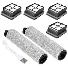 2+4 Pack iFloor 3/ S3 Brush Roller and HEPA Filter Set Compatible with Tineco...