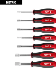 Milwaukee 48-22-2448 7pc Metric HollowCore Nut Driver Set
