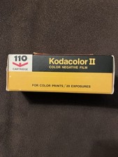 Kodacolor II C110-20 Color Negative Film Sealed Expired Vintage Kodak