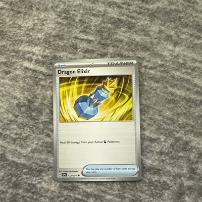 Pokémon TCG Reverse Holo Trainer Dragon Elixir 172/191