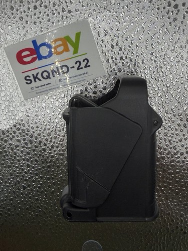 Universal Magazine Loader 9mm to .45 Single Double Stack Black