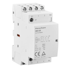 Image of Household AC Contactor, HS1-25, Ie 25A, 4 Pole 2NO 2NC