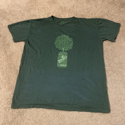 Zevia Zero Calories Soda -Ginger Ale- TShirt Large
