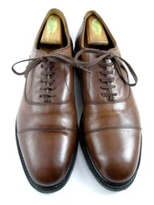 Allen Edmonds "PARK AVENUE" VERSE Cap-Toe Oxfords 10.5 D Chili (669N)