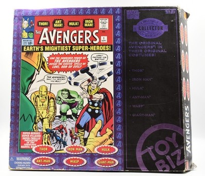 ToyBiz - Marvel Collector Editions - The Avengers Actionfigur 6er Pack